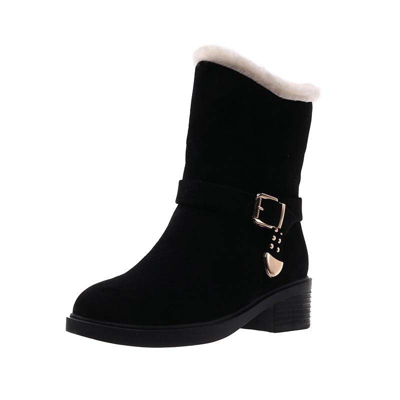 Bottes De Neige Chaudes En Peluche