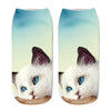 Chaussettes Créatives À Imprimé Chat
