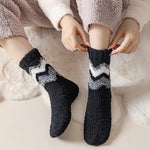 Chaussettes Chaudes En Peluche