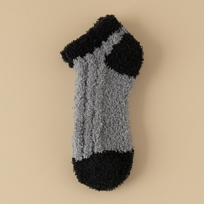 Chaussettes Chaudes En Peluche