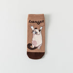 Chaussettes Créatives À Imprimé Chat