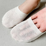 Chaussettes Respirantes De Couleur Unie
