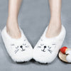 Chaussettes Chaudes De Dessin Animé