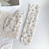 Chaussettes Fleuries En Dentelle