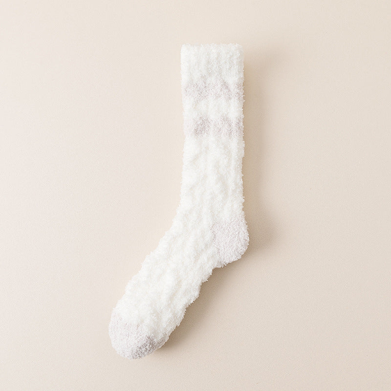 Chaussettes Chaudes En Peluche