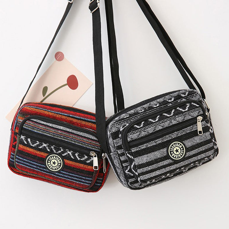 Sac Vintage À Rayures