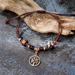 Bracelet Vintage Tissé À La Main