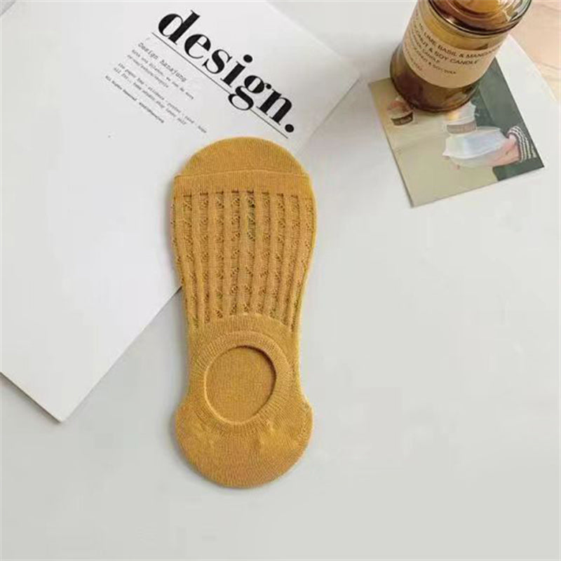 Chaussettes Décontractées De Couleur Unie