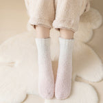 Chaussettes Chaudes En Peluche