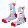 Chaussettes Chaudes Antidérapantes De Noël