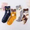 Chaussettes Décontractées À Motif De Chat