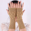 Gants Chauds De Couleur Unie