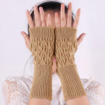 Gants Chauds De Couleur Unie