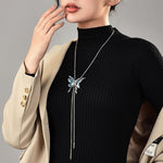Collier Papillon Vintage