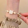 Bracelet Tressé Chat De Dessin Animé