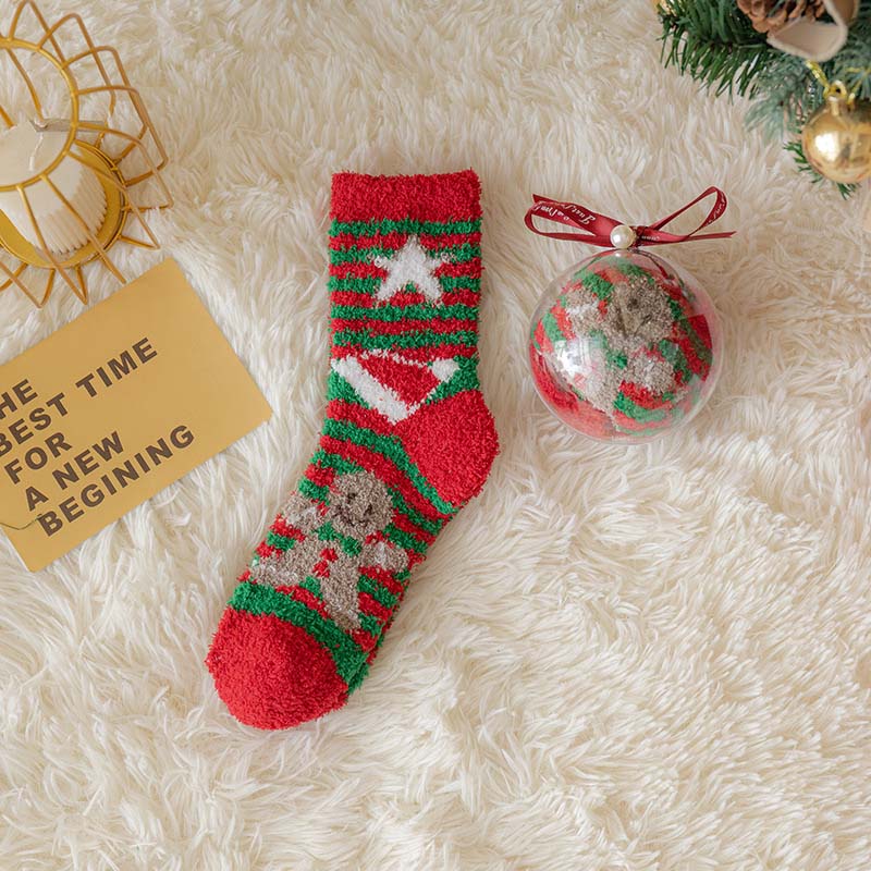 Chaussettes Chaudes De Noël