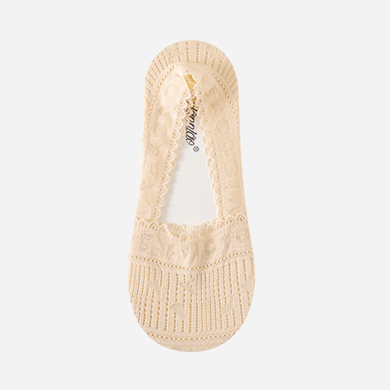 Chaussettes Respirantes En Dentelle