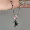 Collier Pendentif Chat