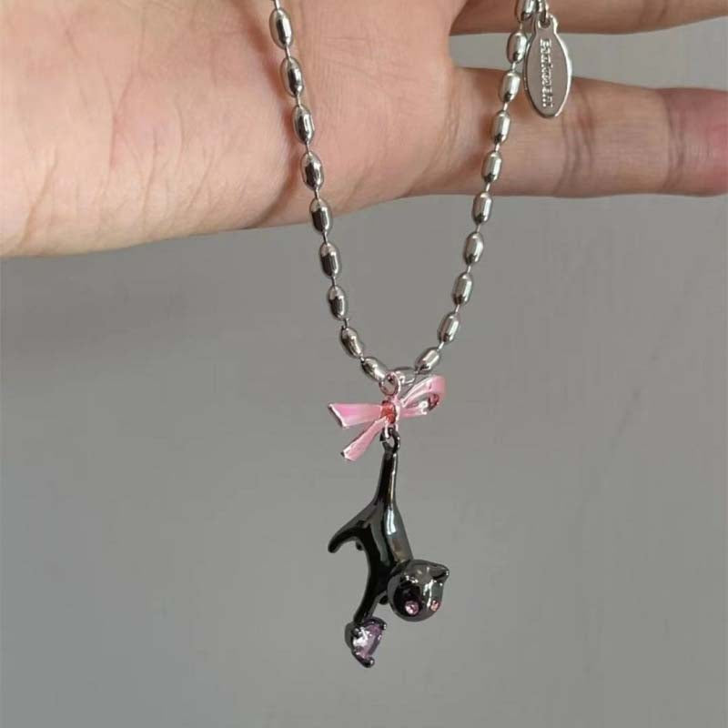 Collier Pendentif Chat