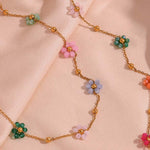 Collier De Fleurs Bohème