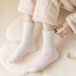 Chaussettes Chaudes En Peluche