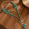 Collier Pendentif Ethnique Vintage