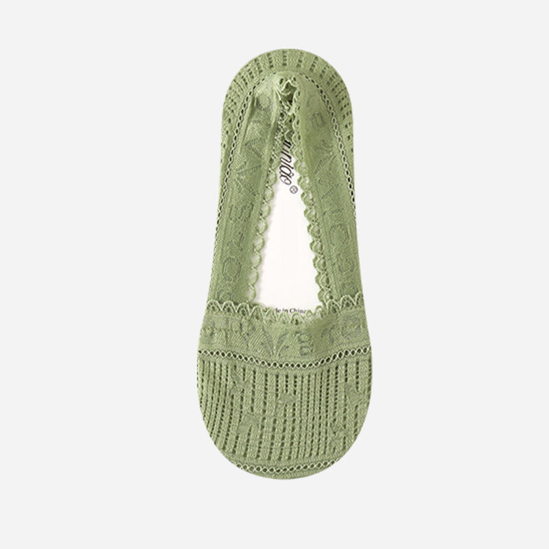 Chaussettes Respirantes En Dentelle