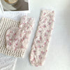 Chaussettes Fleuries En Dentelle