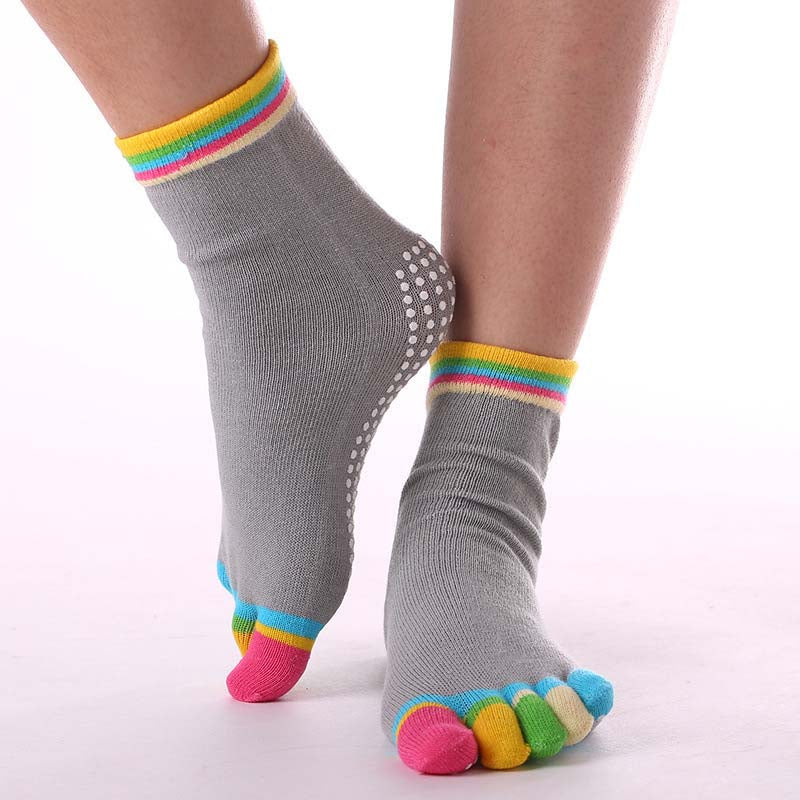 Chaussettes Décontractées À 5 Doigts