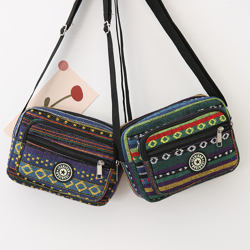 Sac Vintage À Rayures