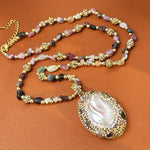Collier Pendentif Bohème Vintage