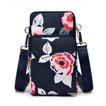 Sac À Motif Fleuri Vintage