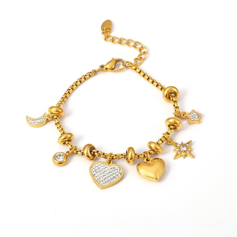 Bracelet Coeur Bohème