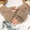 Gants Chauds De Couleur Unie