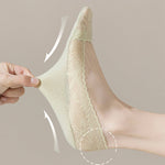 Chaussettes Respirantes En Dentelle