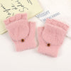 Gants Chauds De Couleur Unie