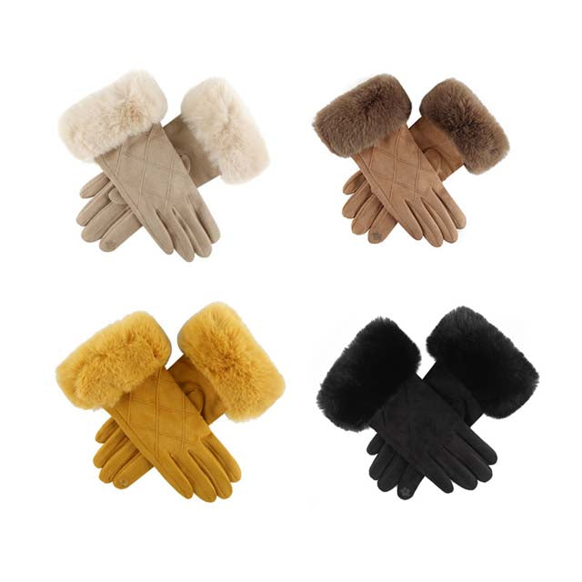 Gants Chauds En Peluche