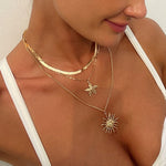 Collier Pendentif Bohème Vintage