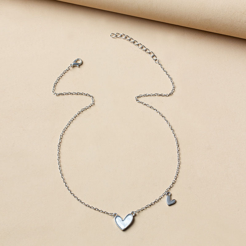 Collier Pendentif Coeur Bohème