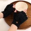 Gants Chauds De Couleur Unie