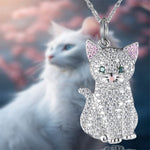 Collier Pendentif Chat Créatif