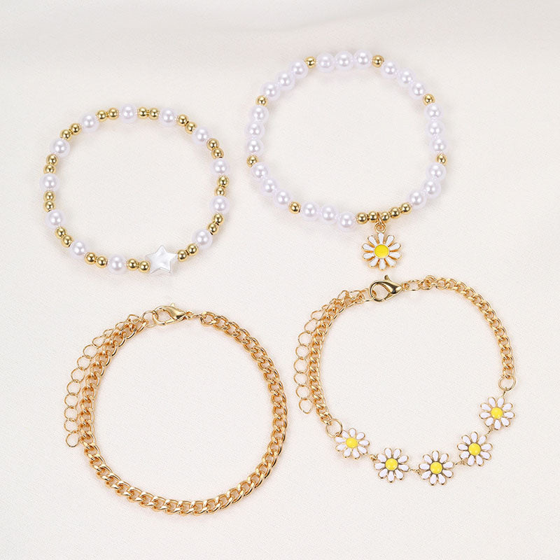 Ensemble De Bracelets Marguerite