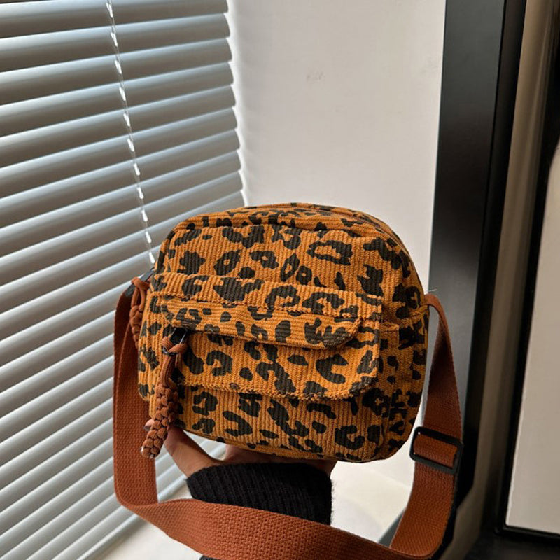 Sac Léopard Vintage