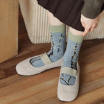 Chaussettes Décontractées Vintage