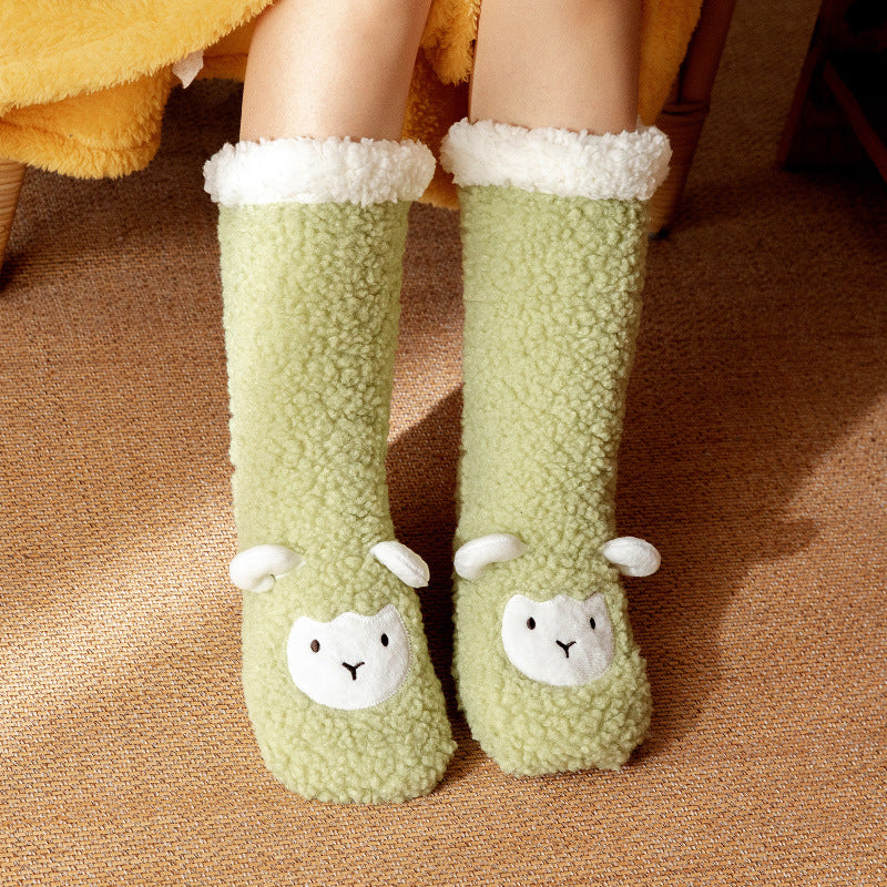 Chaussettes Chaudes Antidérapantes
