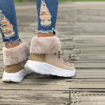 Bottes De Neige Chaudes En Peluche