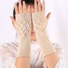 Gants Chauds De Couleur Unie