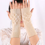 Gants Chauds De Couleur Unie