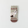 Chaussettes Créatives À Imprimé Chat