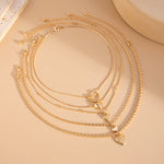Ensemble De Collier Pendentif Coeur